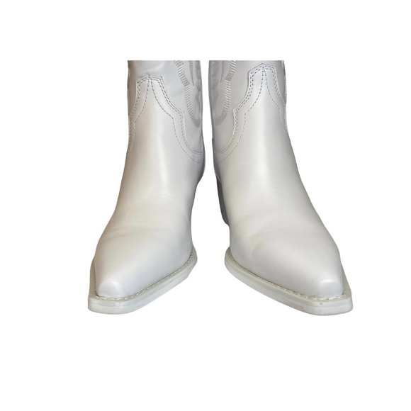 Jeffrey Campbell Dagget White Boot Size 8 - Picture 8 of 10